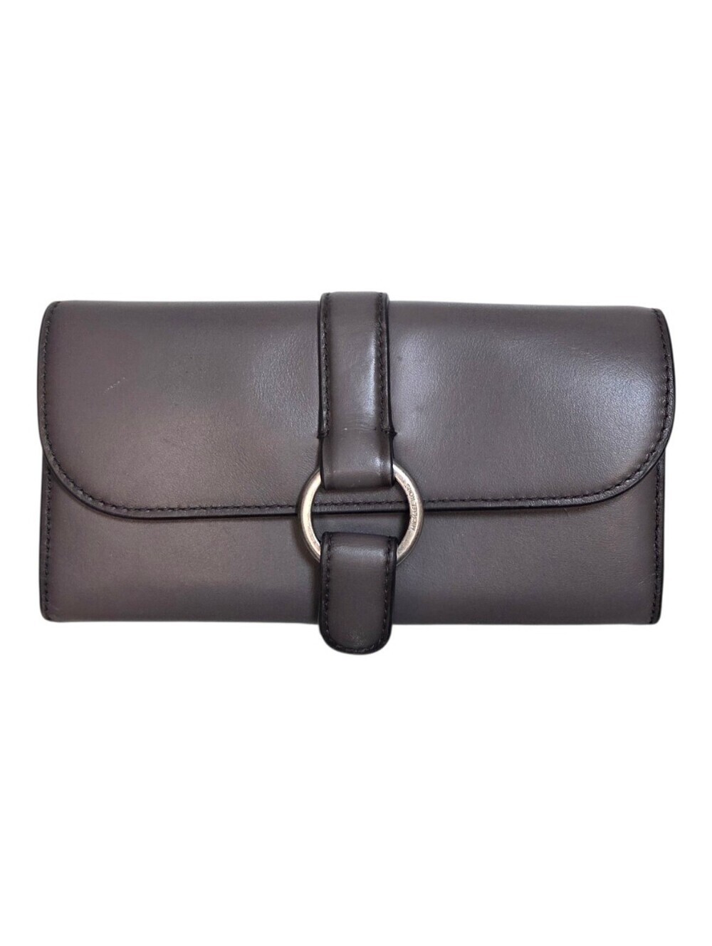 Michael Kors Quincy Large Carryall Wallet Organizer Taupe Gray